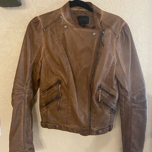 Leather jacket